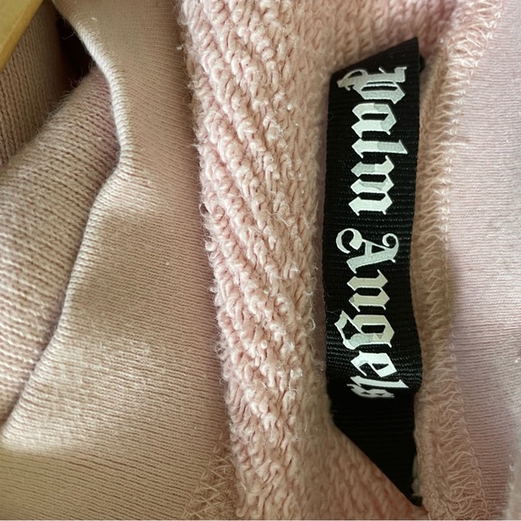 NWOT PALM ANGELS SWEATSHIRT size M in Cherry pink - Picture 16 of 16